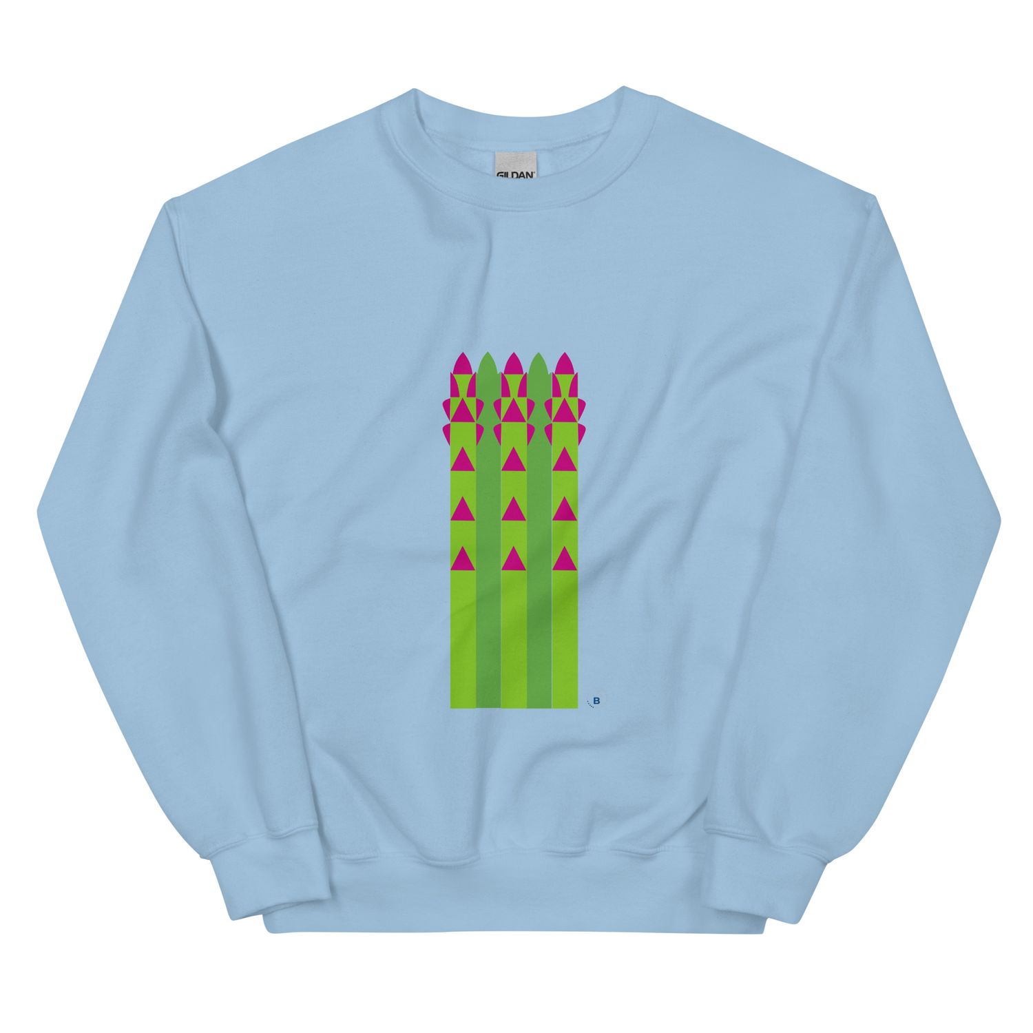 Unisex sweatshirt "Lilac asparagus"