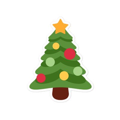 Adesivo "Albero di Natale"
