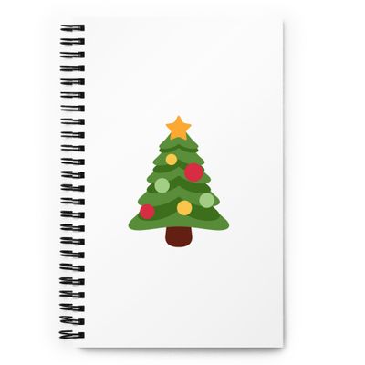Quaderno a spirale "Albero di Natale"