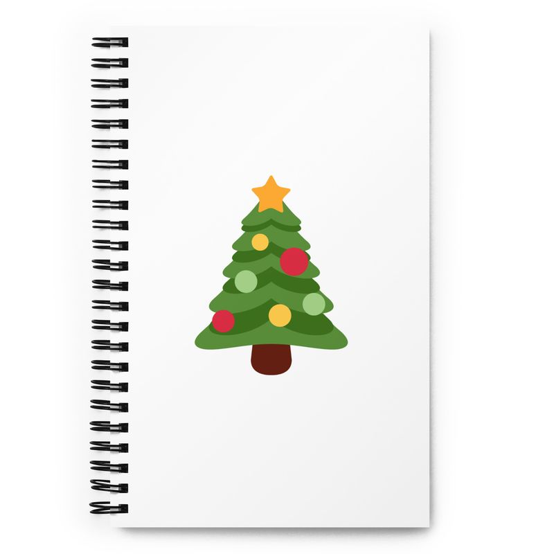 Quaderno a spirale "Albero di Natale"
