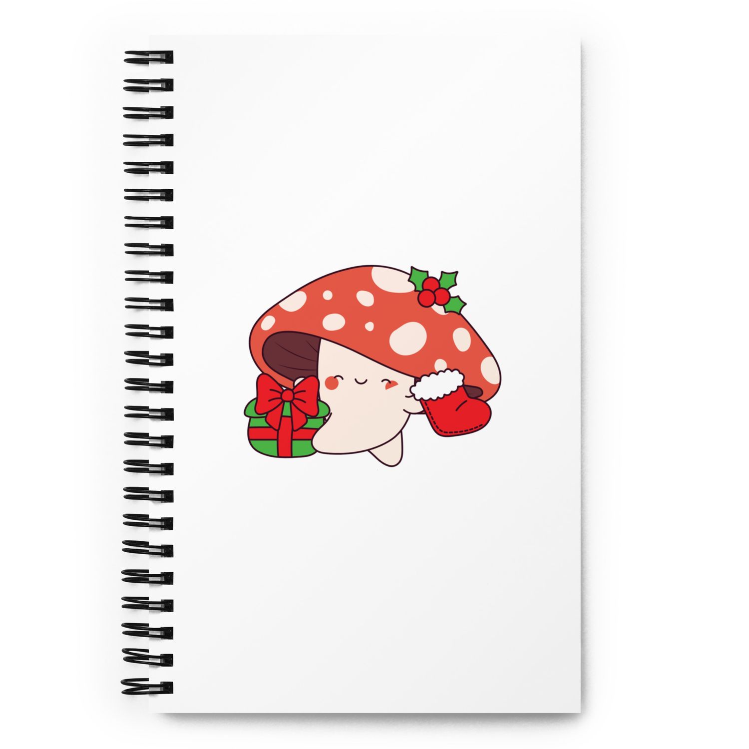 Quaderno a spirale "Baby Fungo Natalino"