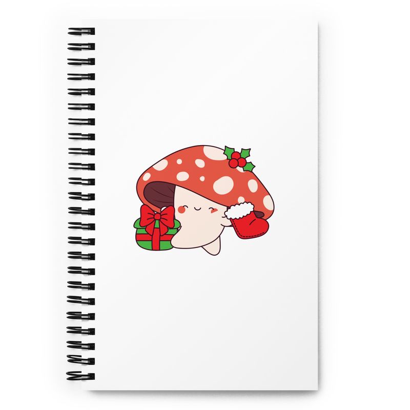 Quaderno a spirale "Baby Fungo Natalino"