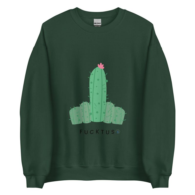 Felpa unisex "Fucktus"