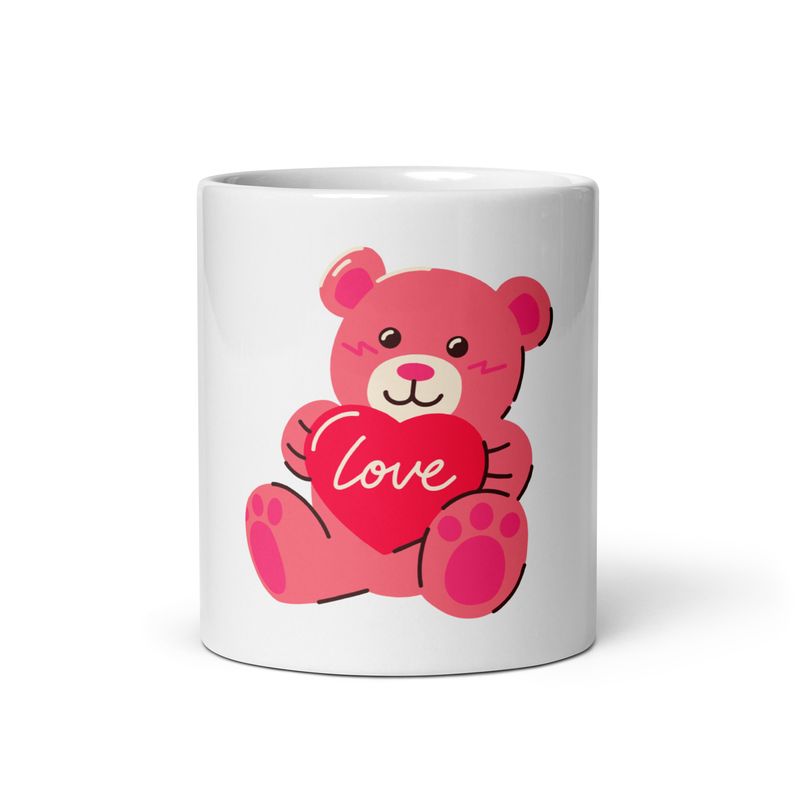 White mug "Love Bear"