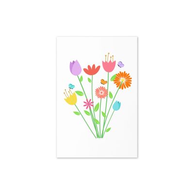 Biglietto di auguri "Mille fiori"
