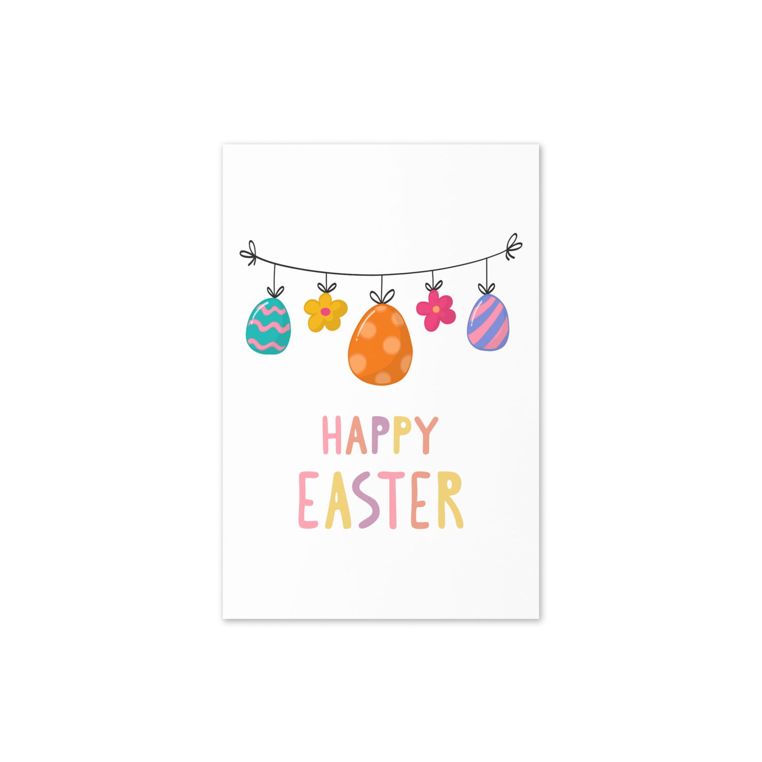 Biglietto di auguri "Happy Easter"