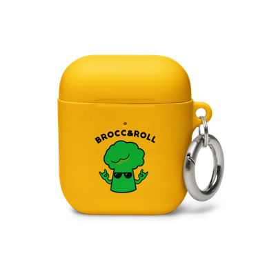 Rubber Case for AirPods "Brocc&Roll"