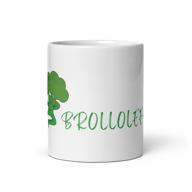 Glossy white mug "BroccoLee"