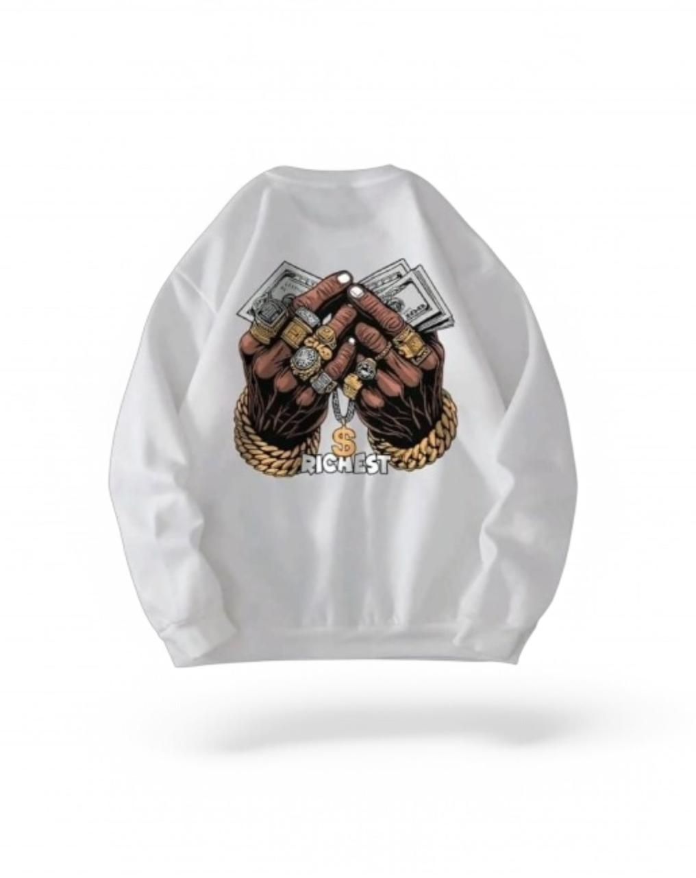 Pull Richest (blanc)