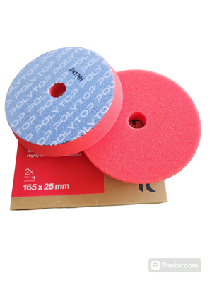Polytop Cutting Pad Hard Excenter 2er Pack