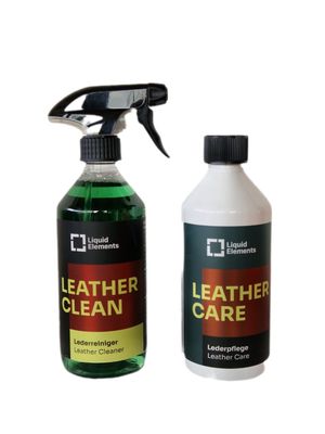 Liquid Elements Leather Clean und Leather Care Paket