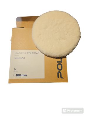Polytop Lammfell Polierpad mit Sandwichaufbau Polytop Lammfell Polierpad mit Sandwichaufbau