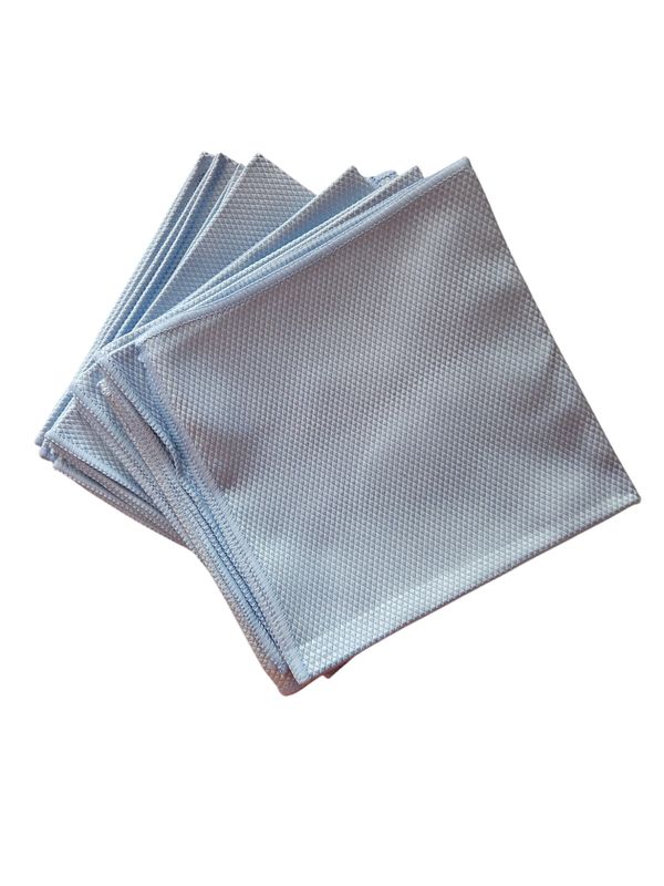 10x Microfaser Diamant Tuch 40x40cm