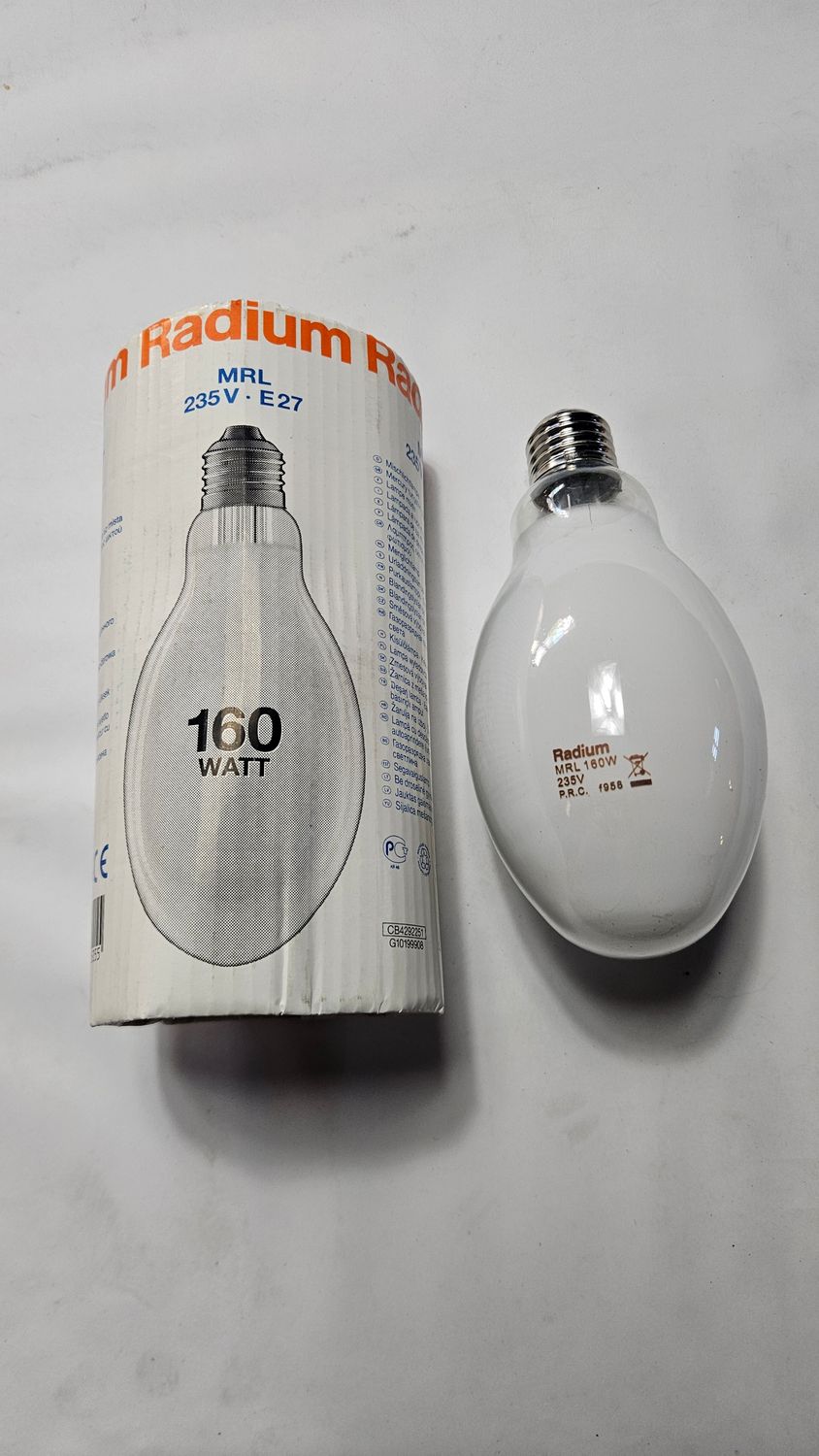 Radium MRL 160W E27 235V Mischlichtlampe – Quecksilberdampf-Mischlicht