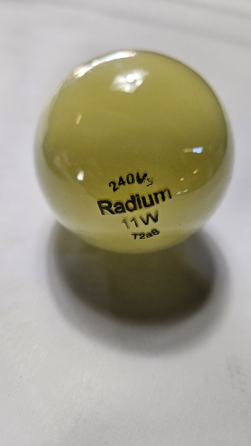 Radium Radicolor A 11W/240/Y E27 Glühbirne Gelb