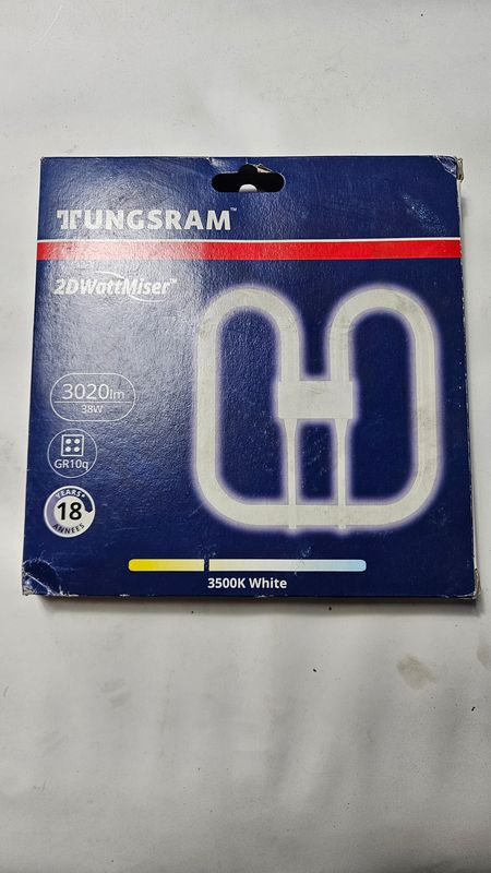 Tungsram 2D WattMiser 38W GR10q 3020lm 3500K Kompaktleuchtstofflampe