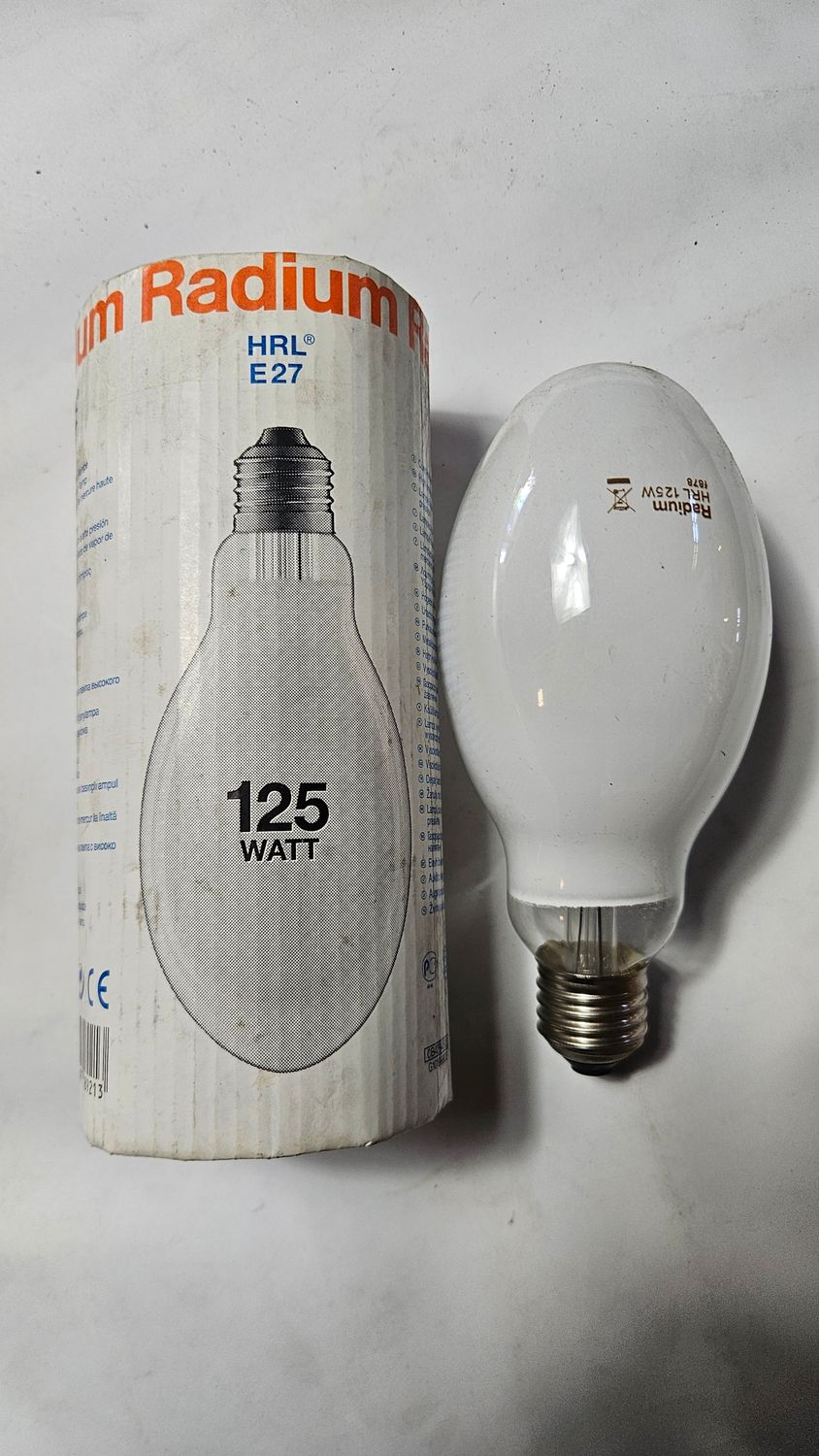 Radium HRL 125W E27 Quecksilberdampf-Hochdrucklampe