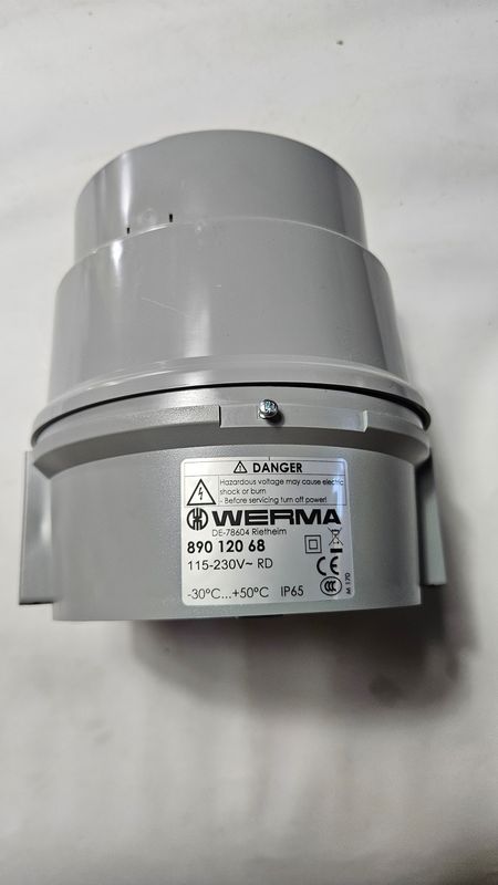 Werma LED-Dauerleuchte BWM 890 120 68 rot 115-230VAC
