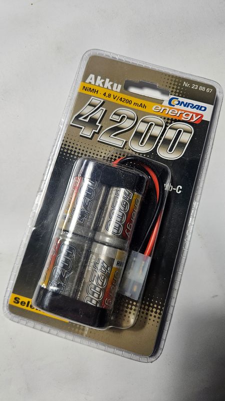 Conrad energy Akku NiMH 4,8V 4200mAh Sub-C