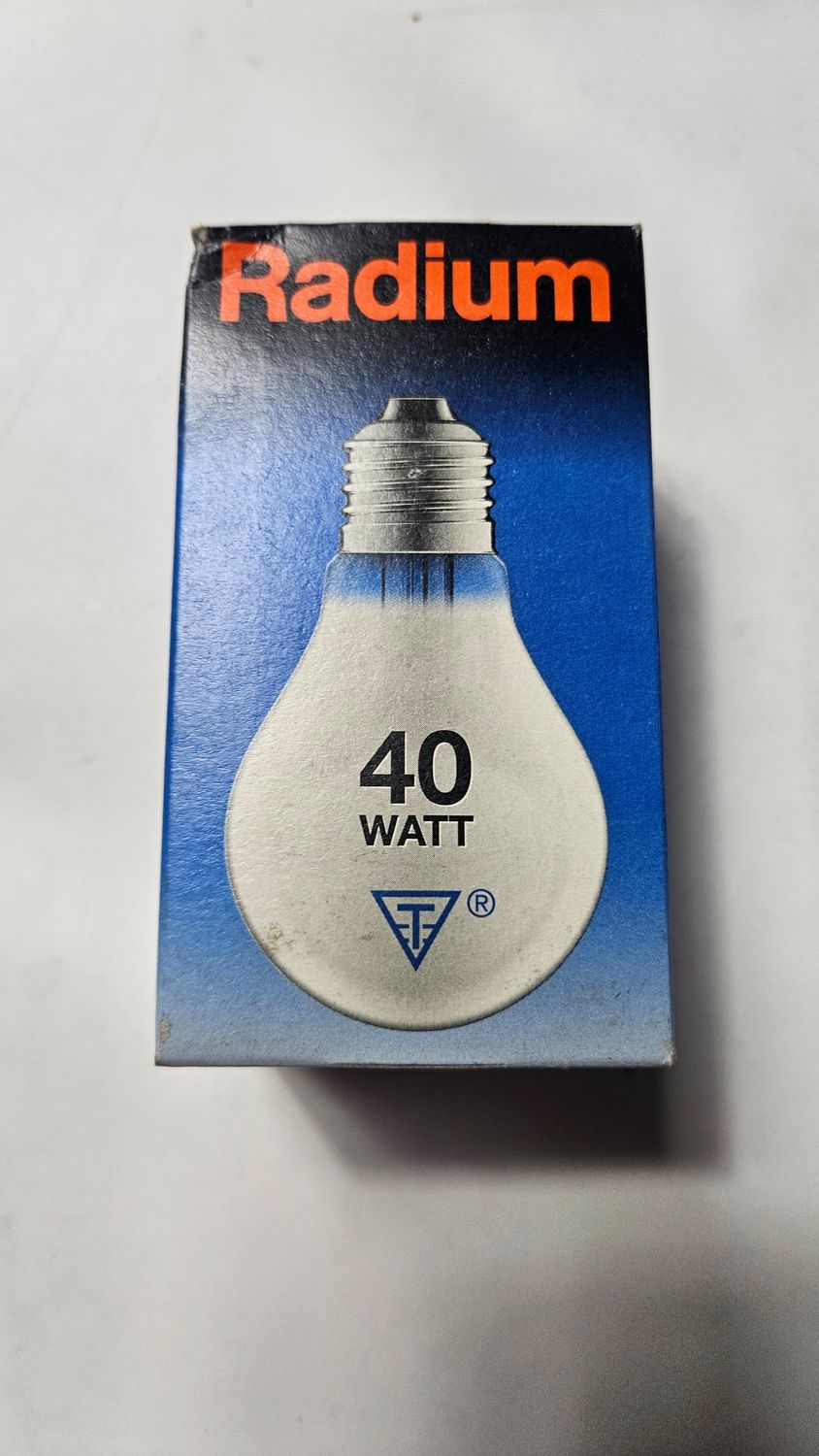 Radium Glühbirne 40W 24V E27 mattiert