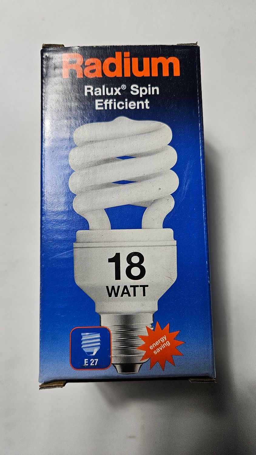 Radium Ralux Spin Efficient RXE-SP 18W/825 1200lm Warmlight E27 Energiesparlampe
