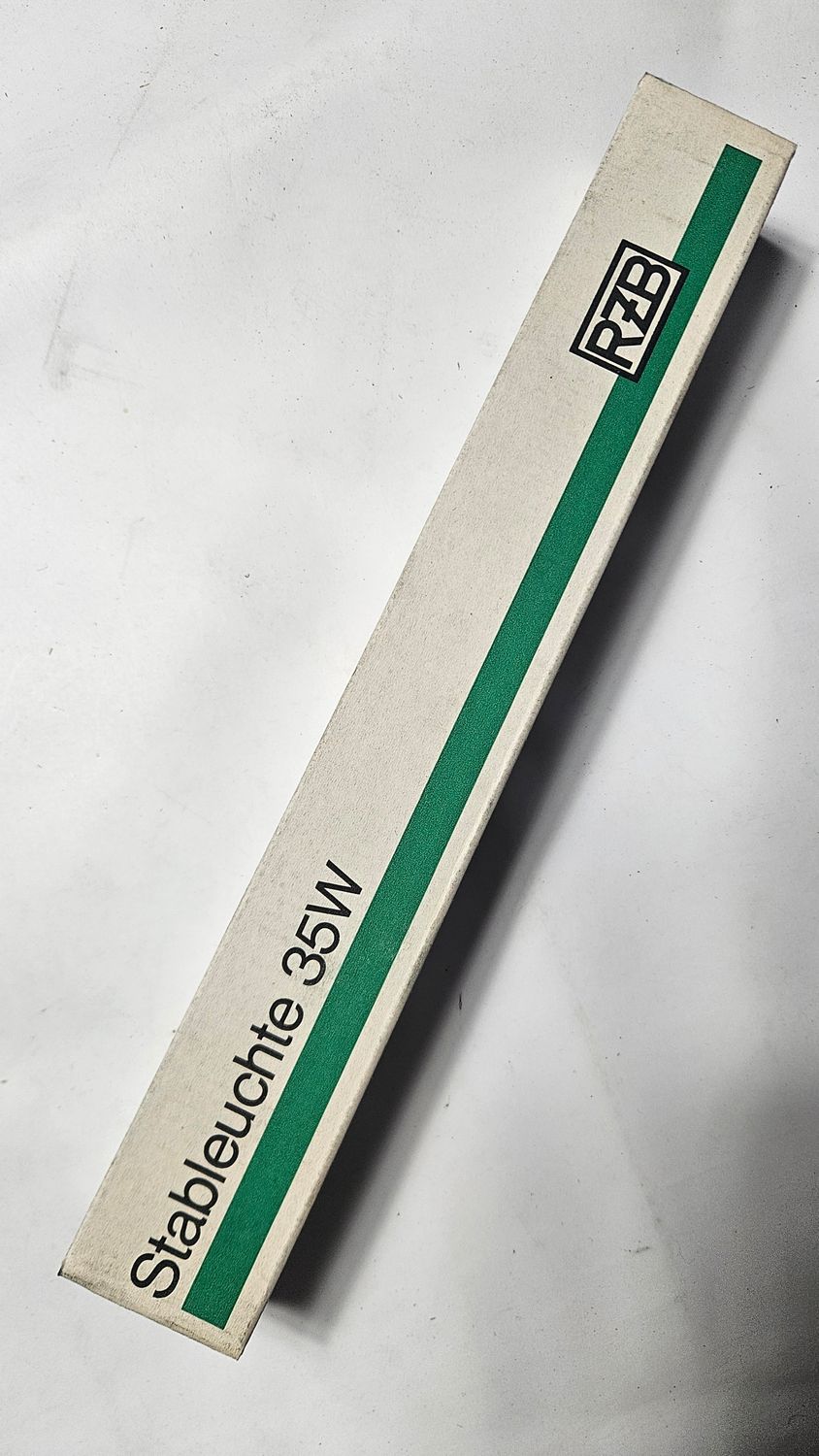 RZB Stableuchte 41 111.002.1 L-DE 35W S14s mit Wippschalter weiss