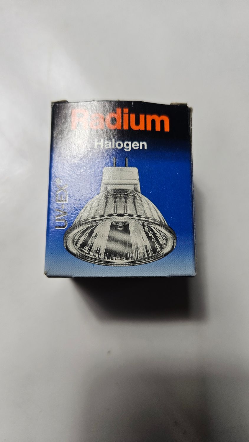 Radium RJLS 3512 WFL 12V 35W 36° Halogen Kaltlichtreflektorlampe mit Abdeckscheibe