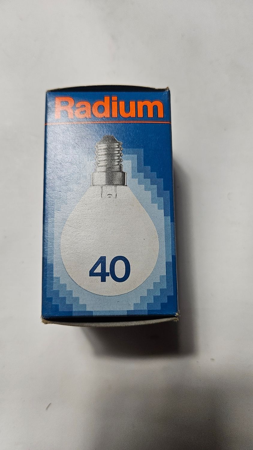Radium Glühbirne 40W 220-235V E14 matt Made in Germany