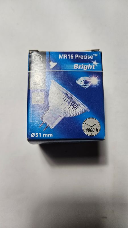 General Electric MR16 Precise Bright 20W 12V GU5.3 36° 4000h Halogen Reflektorlampe