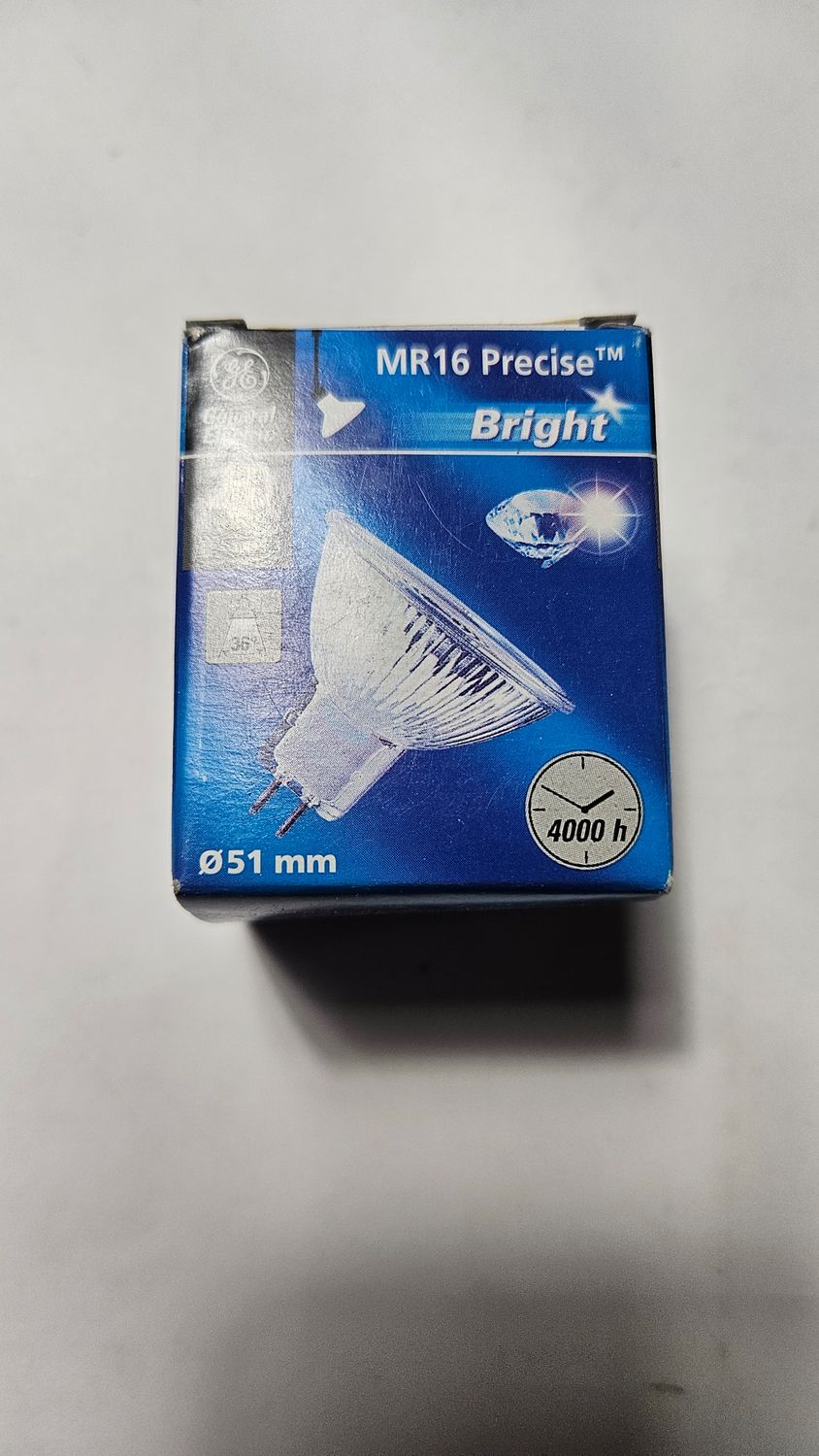 General Electric MR16 Precise Bright 20W 12V GU5.3 36° 4000h Halogen Reflektorlampe