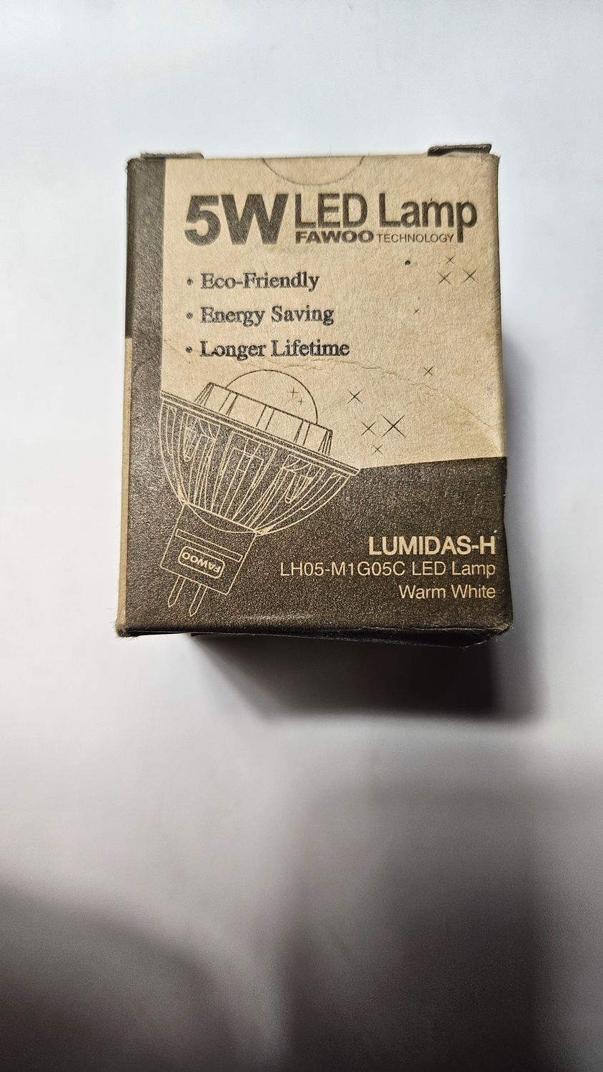 Fawoo Lumidas-H LH05-M1G05C 5W LED Lamp Warm White GU5.3