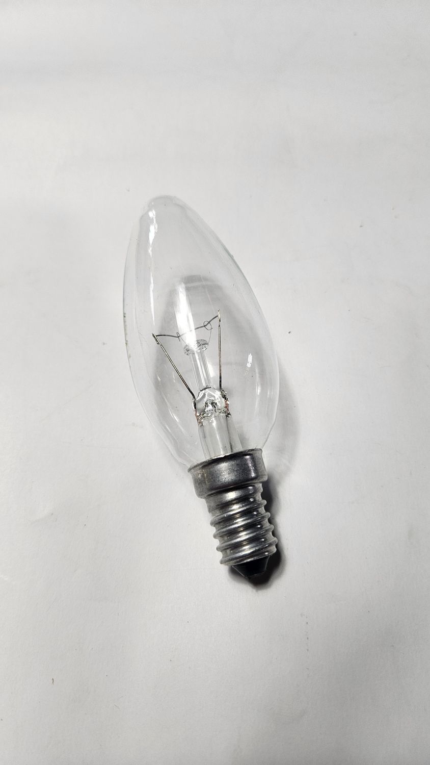 Iskra B35 Kerzenlampe 40W E14 230V Glühlampe klar 2700K