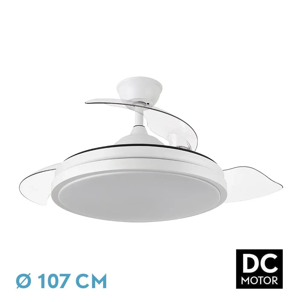 VENTILADOR ESCORPIÓN 59W BLANCO