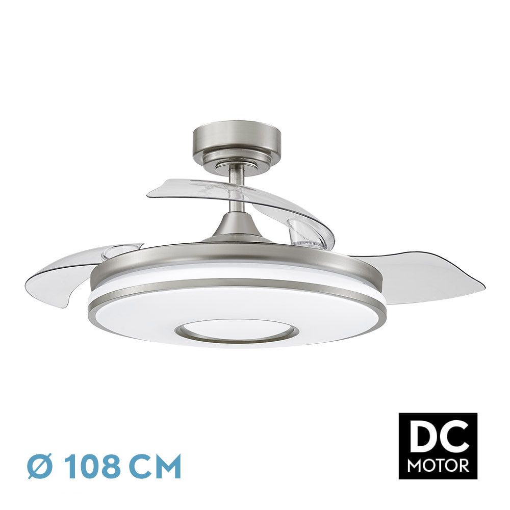 Ventilador de Techo Dc Dani 3 aspas 6 velocidades