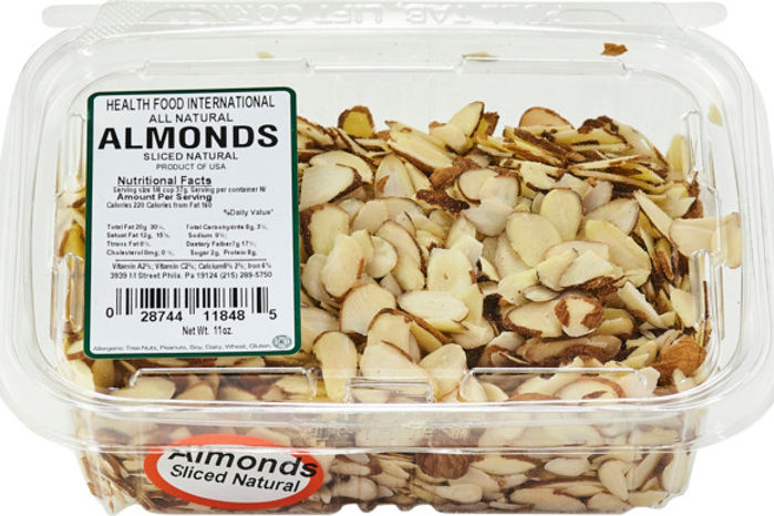 Almonds Sliced Natural