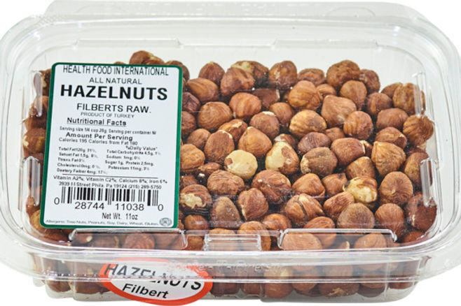 Hazelnuts Raw