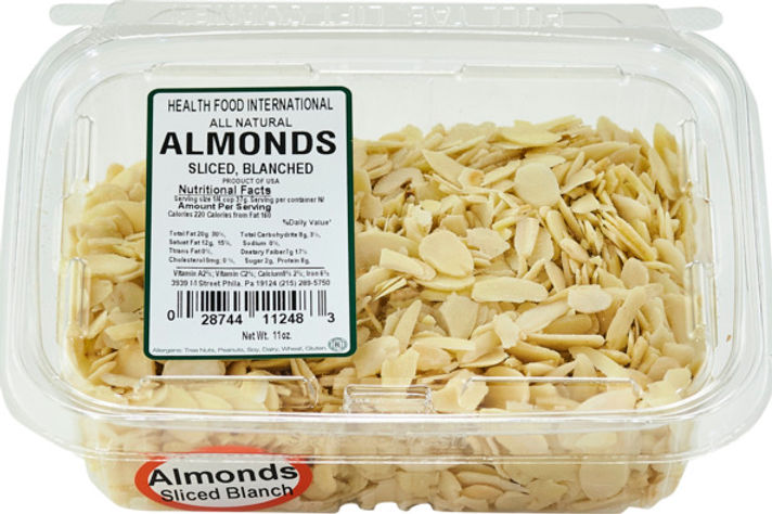 Almonds Sliced Blanched