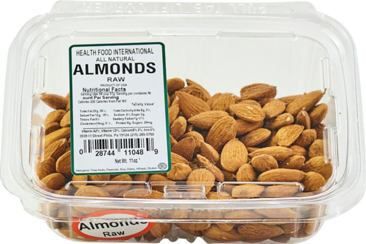 Almonds Raw