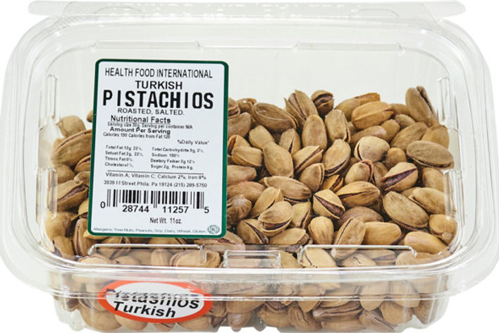 Roasted salted pistachios
