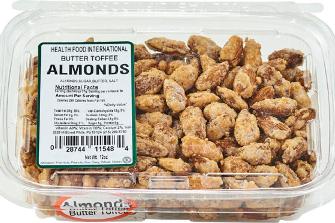 Butter Toasted Almonds
