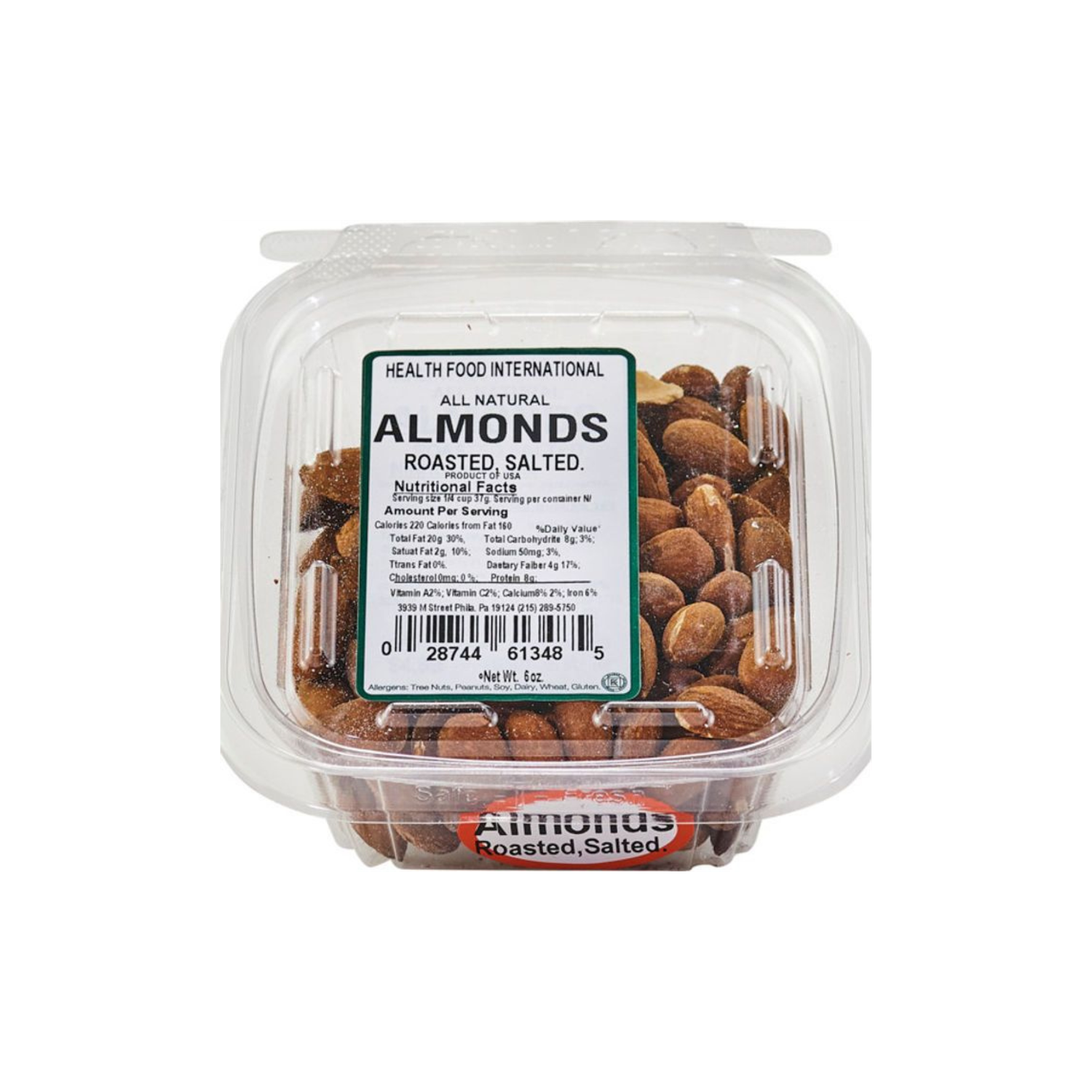 Almonds Roasted Salted