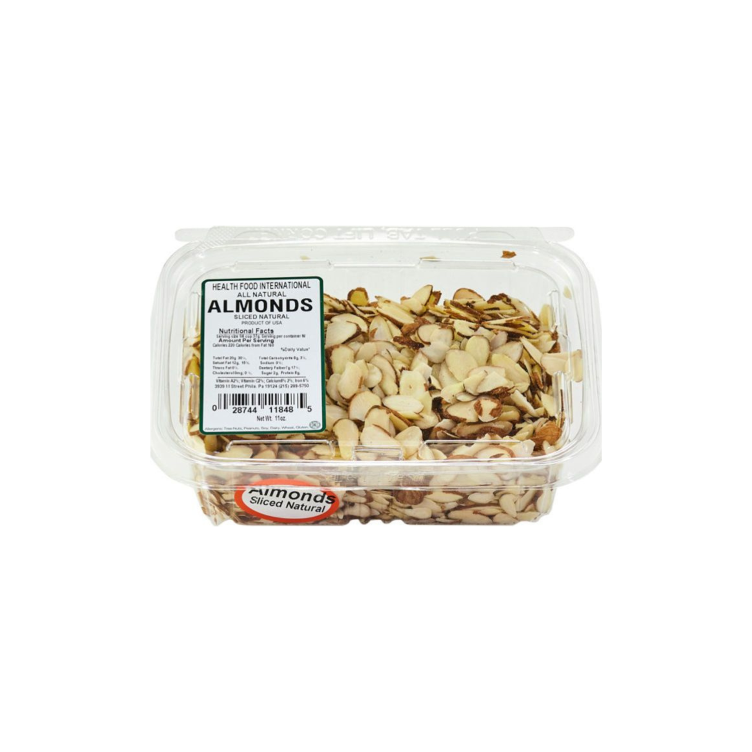 Almonds Sliced Natural