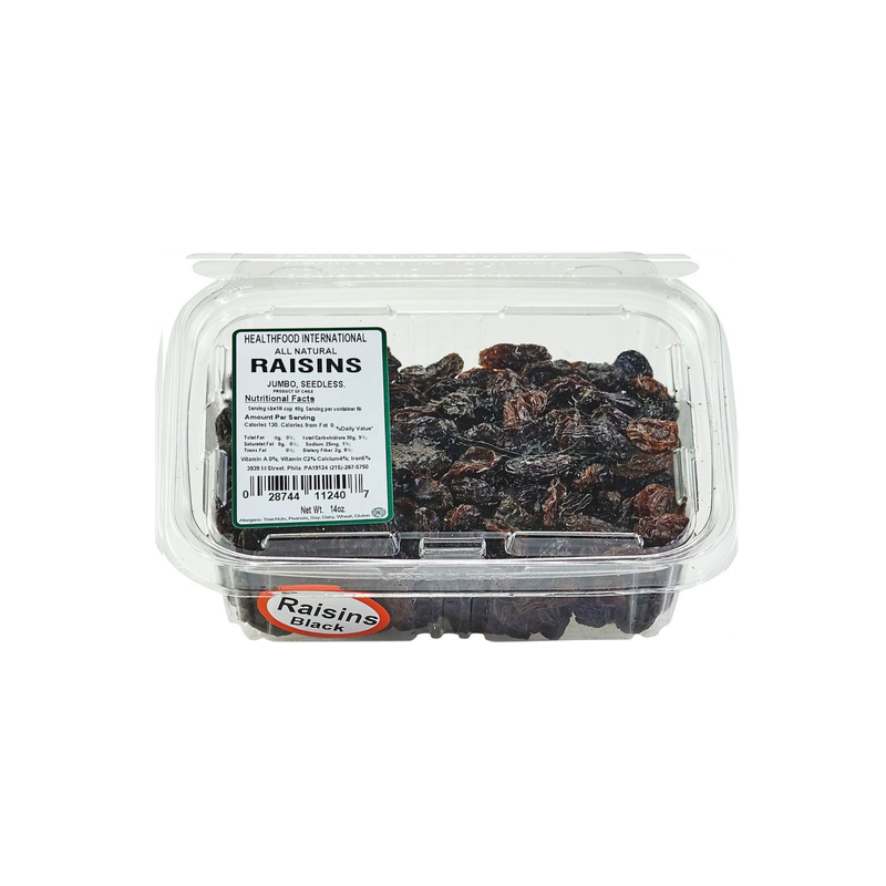 Black raisins