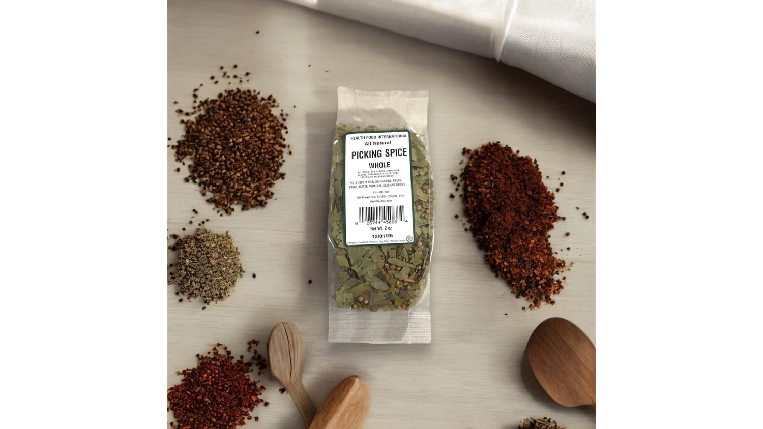 Picking Spice Whole
