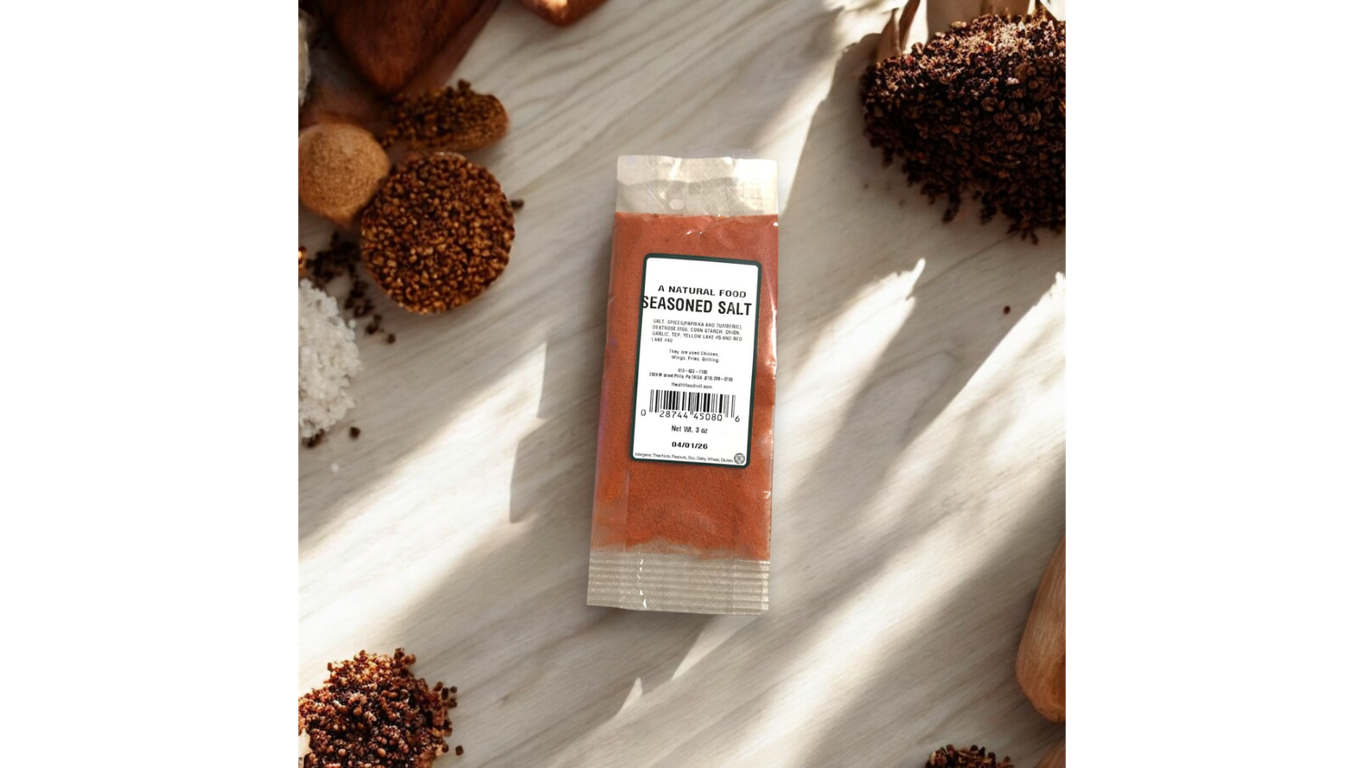 Seasoned salt