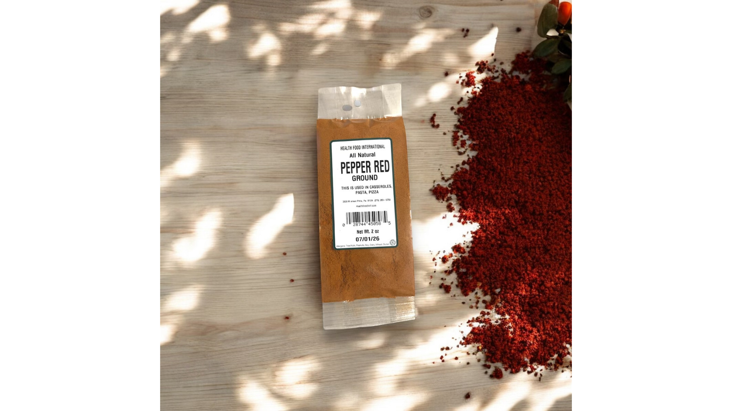 Pepper Red Ground