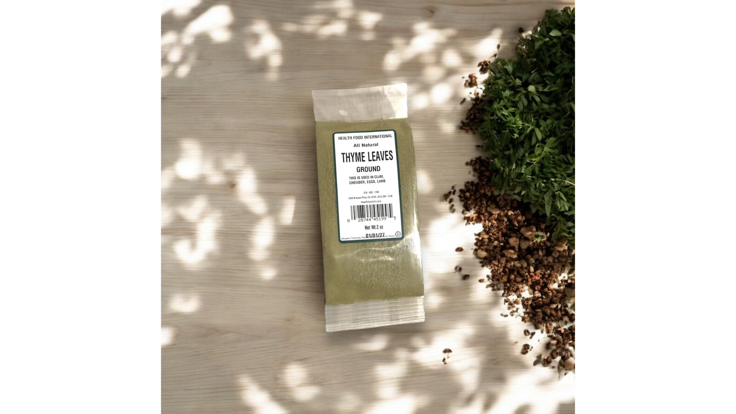 Thymes Leaves Ground
