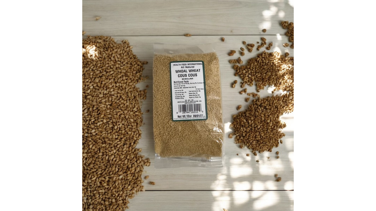 Whole Wheat Cous Cous