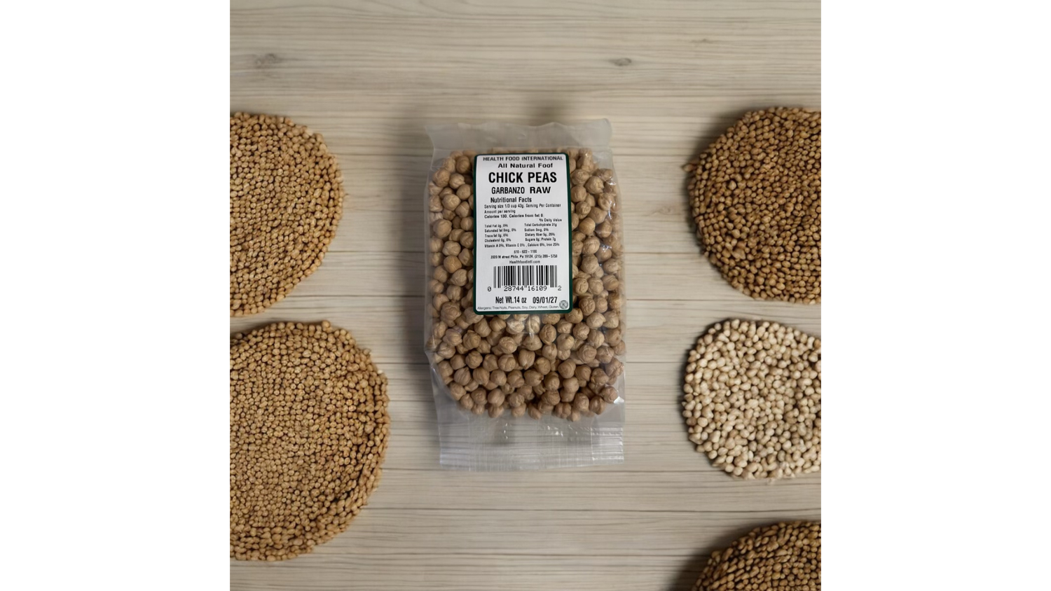 Chick Peas Garbanzo Raw