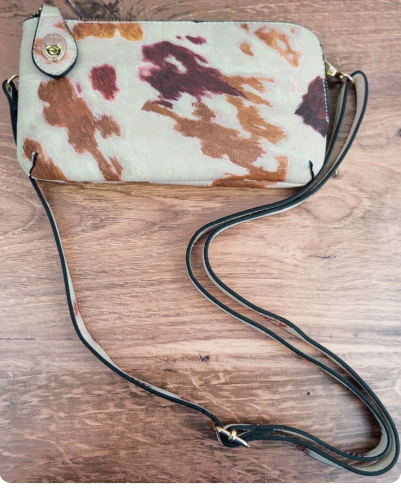 Crossbodys, wallets and backpacks, Color: Cow